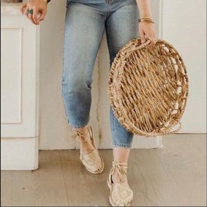 Heraches tie up sandals